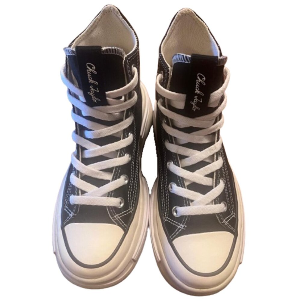 Converse Unisex Run Star Legacy CX Hi Top Skull Sneakers - Picture 3 of 8